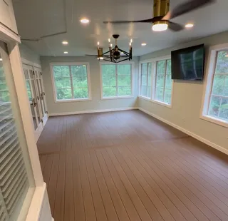 3/4 Season Rooms detail
